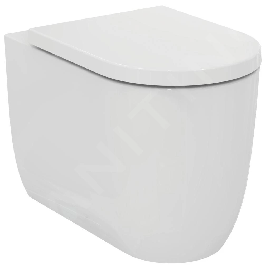 Ideal Standard Blend - Staande Toiletpot, Aquablade, Wit T375101 3 Ideal Standard Blend - Staande Toiletpot, Aquablade, Wit T375101 - Afbeelding 3