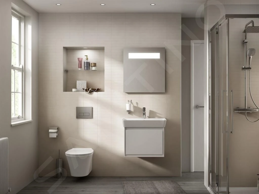 Ideal Standard Connect Air - Hangend Toilet, Aquablade, Wit E005401 12 Ideal Standard Connect Air - Hangend Toilet, Aquablade, Wit E005401 - Afbeelding 12