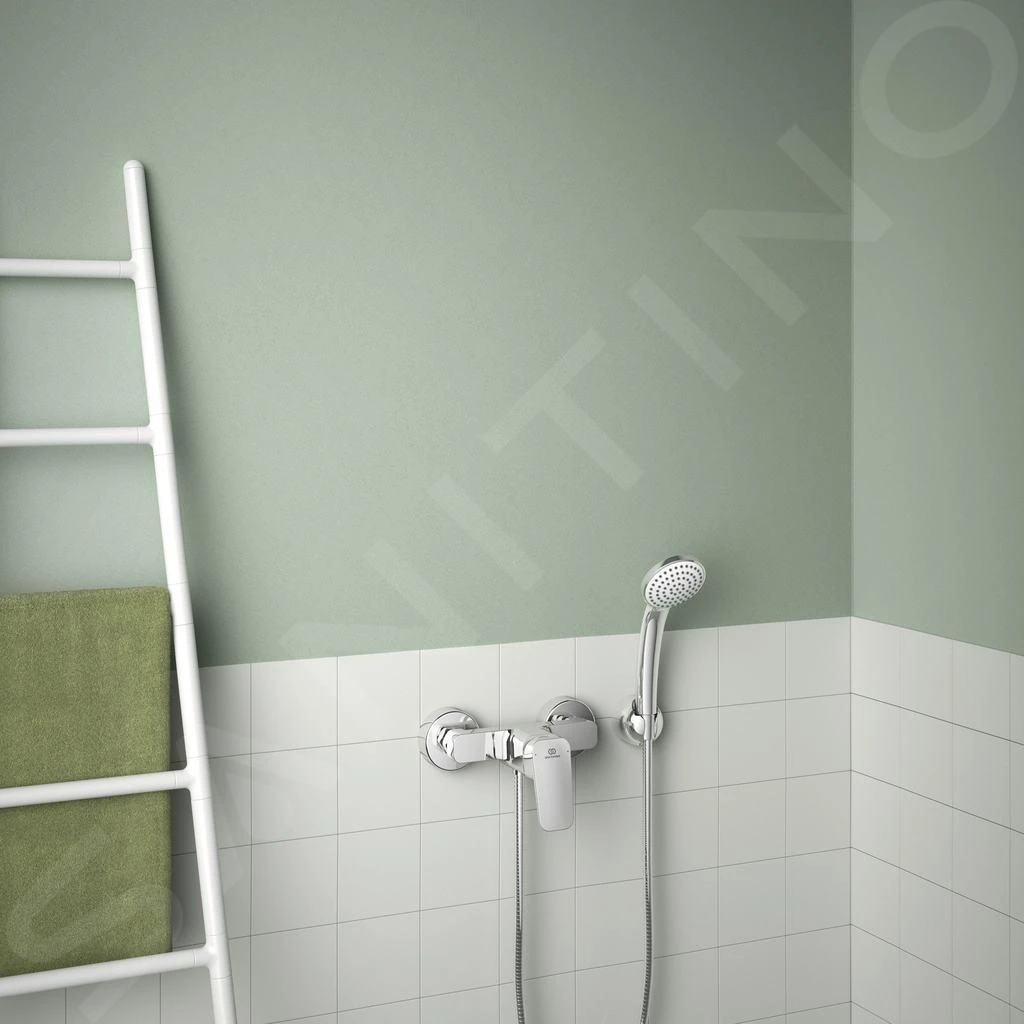 Ideal Standard CeraPlan - Doucheset Incl. Douchekraan, Chroom BD251AA 5 Ideal Standard CeraPlan - Doucheset Incl. Douchekraan, Chroom BD251AA - Afbeelding 5