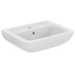 Ideal Standard Eurovit - Wastafel 550x440x1850 Mm, Met Overloop, 1 Kraangat, Wit K284701