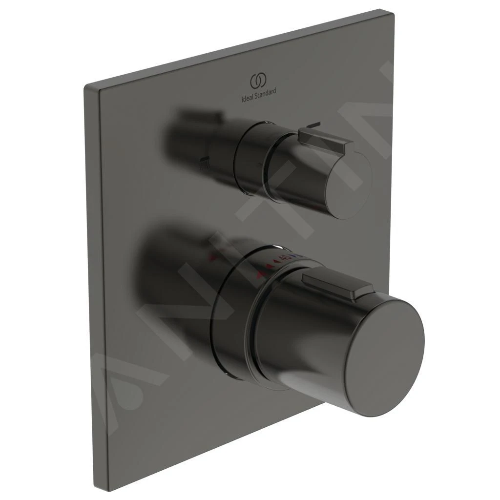 Ideal Standard CeraTherm - Inbouw Thermostatische Badkraan, Magnetic Grey A7522A5 1 Ideal Standard CeraTherm - Inbouw Thermostatische Badkraan, Magnetic Grey A7522A5