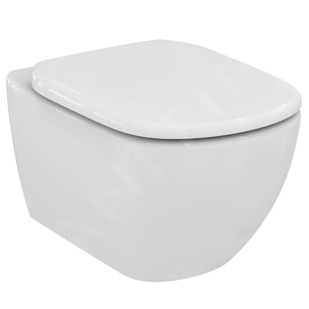 Ideal Standard Tesi - Hangend Toilet, Wit T007801 4 Ideal Standard Tesi - Hangend Toilet, Wit T007801 - Afbeelding 4