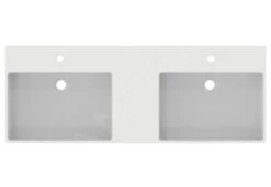 Ideal Standard Extra - Dubbele Wastafel 1200x450 Mm, Met Overloop, Met Kraangat, Wit T373101 -Ideal Standard Verkoopwinkel 0e627415e6a7ba96e7d474e4
