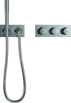 Ideal Standard Archimodule - Doucheset Met Inbouwthermostaat, 1jet, Chroom A1560AA