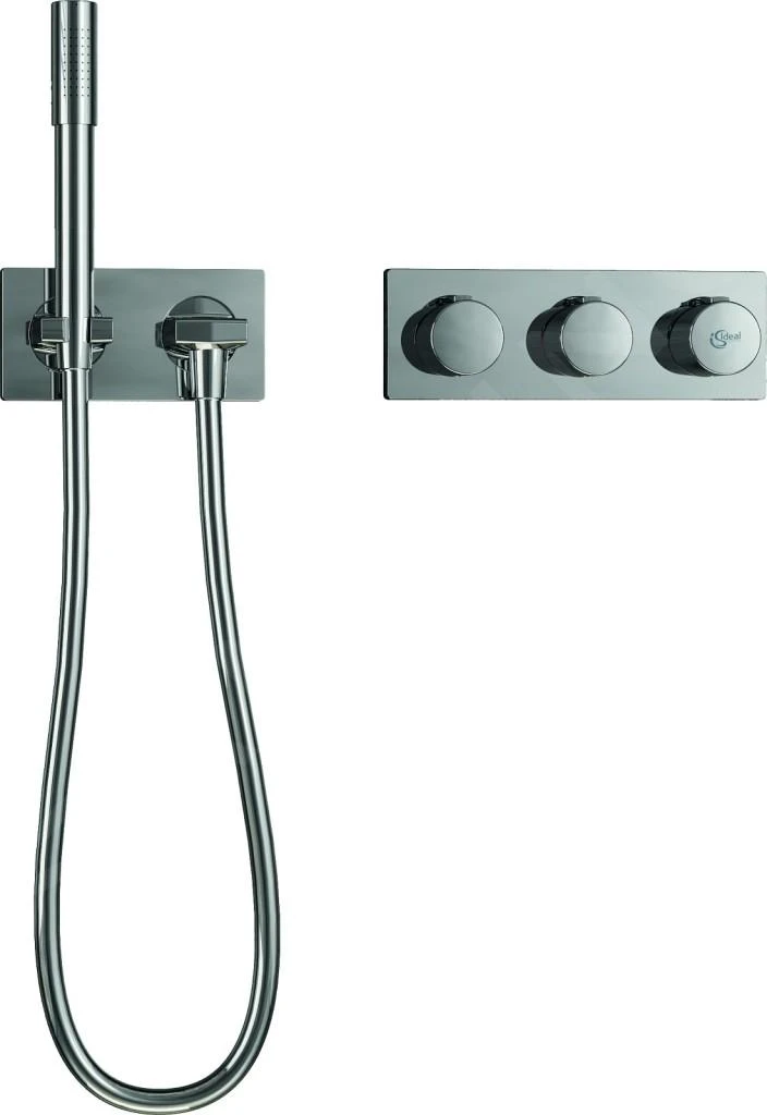 Ideal Standard Archimodule - Doucheset Met Inbouwthermostaat, 1jet, Chroom A1560AA 1 Ideal Standard Archimodule - Doucheset Met Inbouwthermostaat, 1jet, Chroom A1560AA