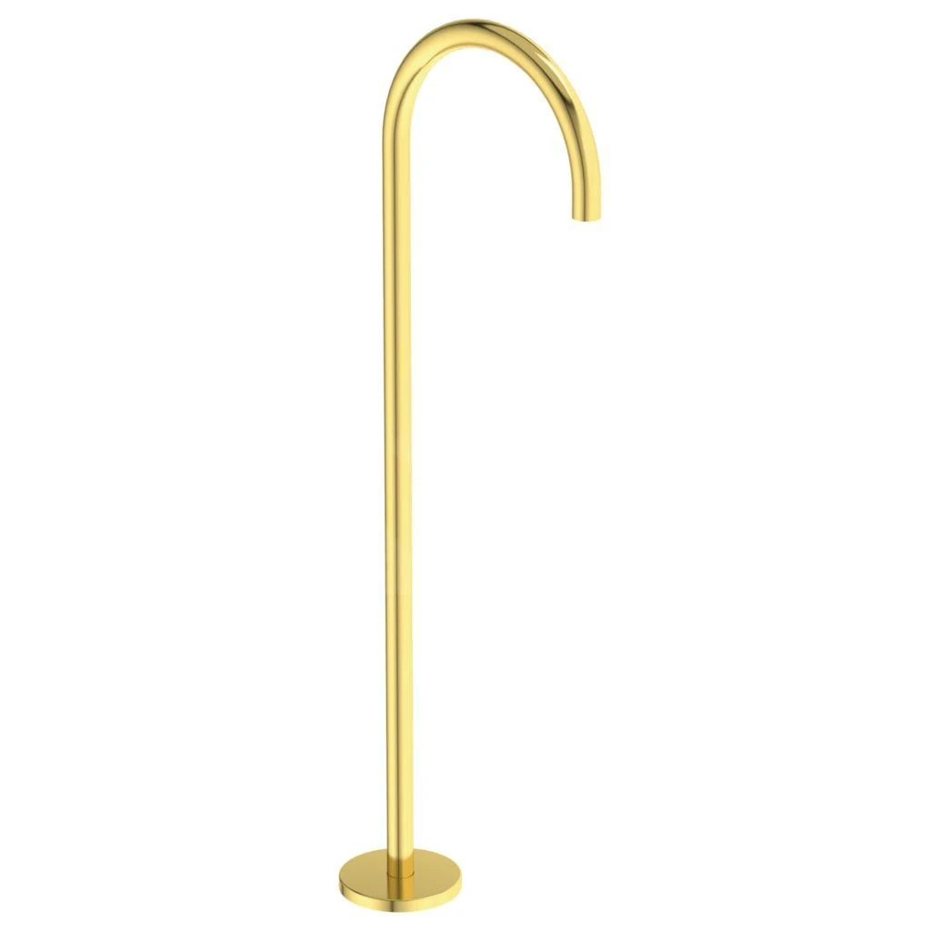 Ideal Standard Joy - Vrijstaande Baduitloop Met Inbouwdeel, Brushed Gold A7387A2 1 Ideal Standard Joy - Vrijstaande Baduitloop Met Inbouwdeel, Brushed Gold A7387A2