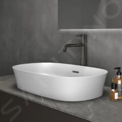 Ideal Standard Ipalyss - Opbouw Wastafel, 600x380 Mm, Met Overloop, Mat Wit E1397V1 -Ideal Standard Verkoopwinkel 180631119df8b67415c931df