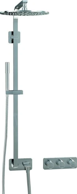 Ideal Standard Archimodule - Doucheset 300 Met Inbouwthermostaat, 1jet, Chroom A1551AA