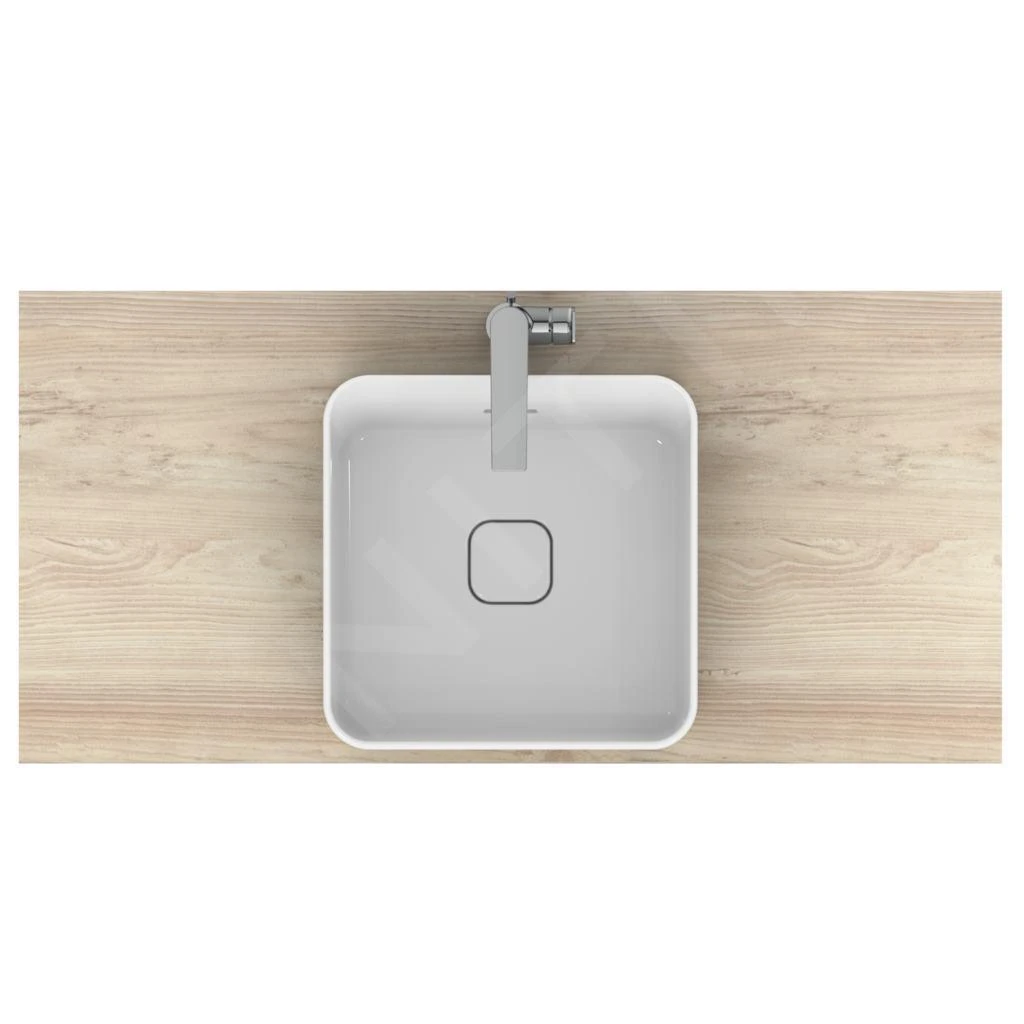 Ideal Standard Strada II - Wastafel Met Overloop 400x400 Mm, Met Ideal Plus, Wit T2963MA 4 Ideal Standard Strada II - Wastafel Met Overloop 400x400 Mm, Met Ideal Plus, Wit T2963MA - Afbeelding 4