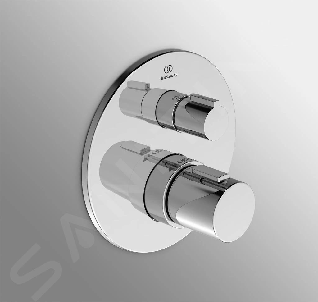 Ideal Standard CeraTherm - Inbouw Thermostatische Douchekraan, Chroom A5813AA 3 Ideal Standard CeraTherm - Inbouw Thermostatische Douchekraan, Chroom A5813AA - Afbeelding 3