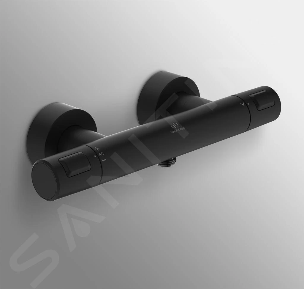 Ideal Standard CeraTherm - Thermostatische Douchekraan T25, Zwart A7201XG 4 Ideal Standard CeraTherm - Thermostatische Douchekraan T25, Zwart A7201XG - Afbeelding 4