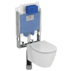 Ideal Standard Connect - Hangend Toilet Met Wc Bril, AquaBlade, Wit E048301 -Ideal Standard Verkoopwinkel 21f14f51a62a80643eac7051