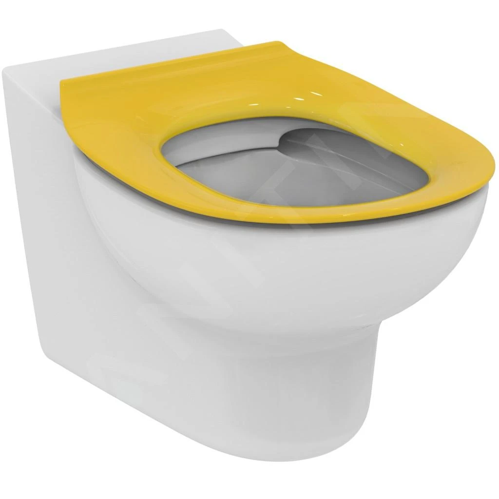 Ideal Standard Contour 21 - WC-zitting Voor Kinderen 7-11 Jaar (S3128 En S3126), Zonder Deksel, Geel S454579 1 Ideal Standard Contour 21 - WC-zitting Voor Kinderen 7-11 Jaar (S3128 En S3126), Zonder Deksel, Geel S454579