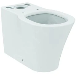 Ideal Standard Connect Air - Duoblop Pot , Bodem / Achterafval, AquaBlade, Met Ideal Plus, Wit E0137MA