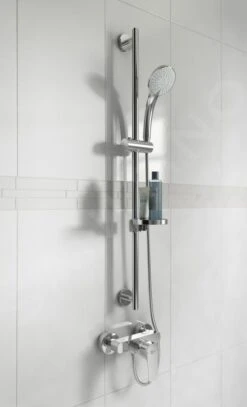 Ideal Standard Idealrain - Set Met Handdouche 100, 3 Straalsoorten, Douchestang En Doucheslang, Chroom B9417AA -Ideal Standard Verkoopwinkel 241b216155bd7f40f59b38a5