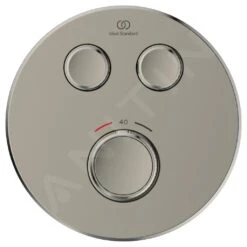 Ideal Standard CeraTherm Navigo - Inbouwthermostaat, Opbouwdeel, 2 Gebruikers, Silver Storm A7296GN -Ideal Standard Verkoopwinkel 2d32ecbc863a5952816425b3