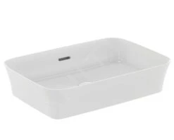 Ideal Standard Ipalyss - Opbouw Wastafel, 550x380 Mm, Met Overloop, Mat Wit E2078V1