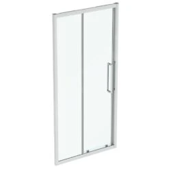 Ideal Standard I.Life - Douche Schuifdeur, Tweedelige, 1000 Mm, Silver Bright/helder Glas T4941EO