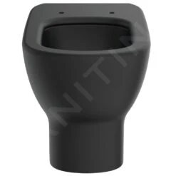Ideal Standard Tesi - Staand Toilet, Horizontale Afvoer, AquaBlade, Zwart T0077V3 -Ideal Standard Verkoopwinkel 32084acb7275734e92104bde