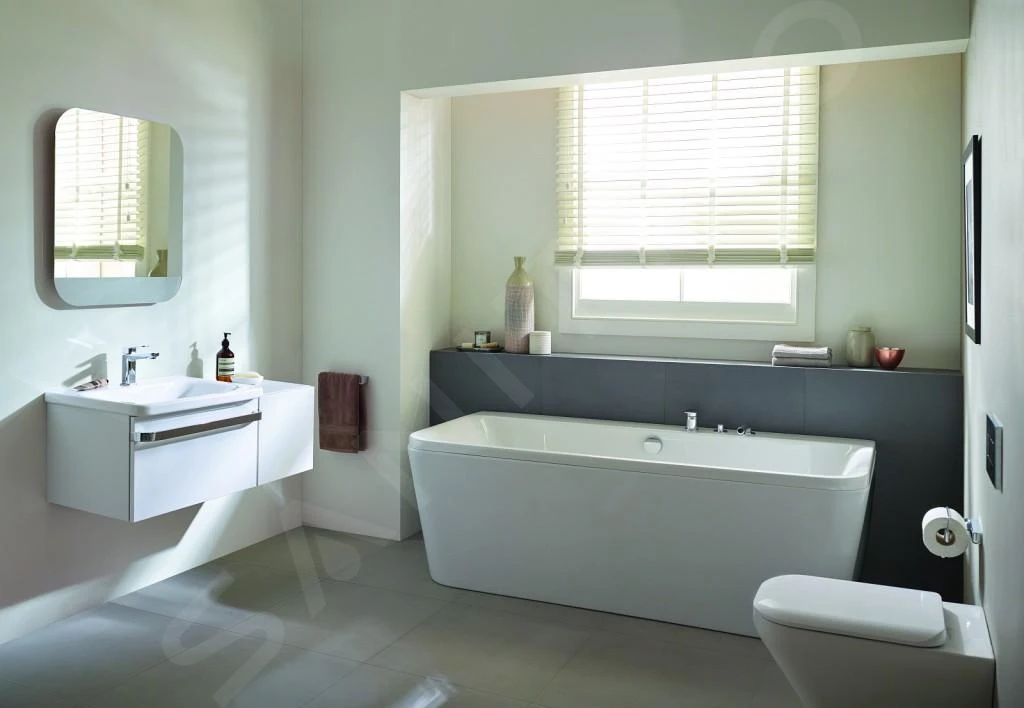 Ideal Standard Tonic II - Badrandmengkraan, 3-gats Installatie, Chroom A6349AA 6 Ideal Standard Tonic II - Badrandmengkraan, 3-gats Installatie, Chroom A6349AA - Afbeelding 6