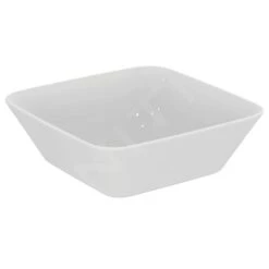 Ideal Standard Connect Air - Opbouwwastafel 400x400x130 Mm, Met Ideal Plus, Wit E0347MA