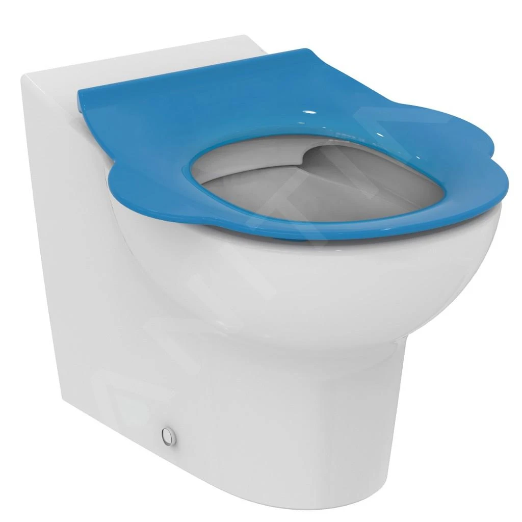 Ideal Standard Contour 21 - Staand Kindertoilet, Afval Aan De Achterkant, Rimless, Wit S312301 5 Ideal Standard Contour 21 - Staand Kindertoilet, Afval Aan De Achterkant, Rimless, Wit S312301 - Afbeelding 5