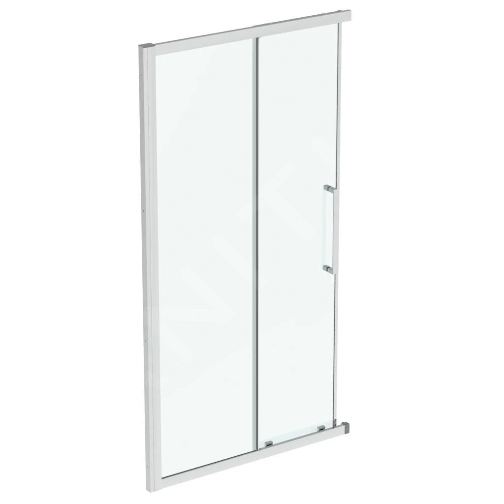 Ideal Standard I.Life - Douche Schuifdeur, Tweedelige, 1100 Mm, Silver Bright/helder Glas T4858EO 1 Ideal Standard I.Life - Douche Schuifdeur, Tweedelige, 1100 Mm, Silver Bright/helder Glas T4858EO