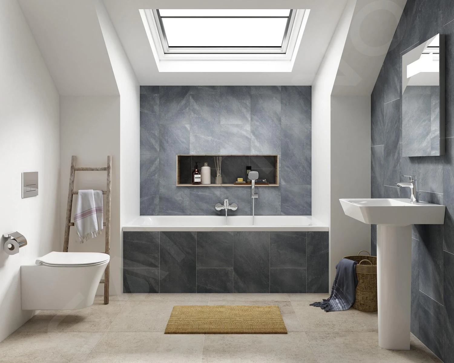 Ideal Standard Connect Air - Wandcloset Met Softclose Zitting, Aquablade, Wit E008701 5 Ideal Standard Connect Air - Wandcloset Met Softclose Zitting, Aquablade, Wit E008701 - Afbeelding 5