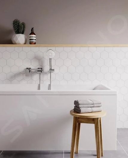 Ideal Standard Edge - Badkraan Met Handdouche, Chroom A7122AA 5 Ideal Standard Edge - Badkraan Met Handdouche, Chroom A7122AA - Afbeelding 5