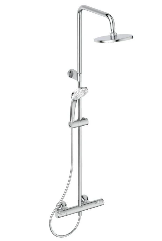 Ideal Standard CeraTherm - Doucheset Met Thermostaat, 300x200 Mm, 3jets, Chroom A7701AA 1 Ideal Standard CeraTherm - Doucheset Met Thermostaat, 300x200 Mm, 3jets, Chroom A7701AA