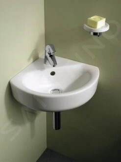 Ideal Standard Connect - Hoekfontein 480x440x160 Mm, Met Overloop, Kraangat, Met Ideal Plus, Wit E7136MA -Ideal Standard Verkoopwinkel 48af2f2a7c70e93443718a3b