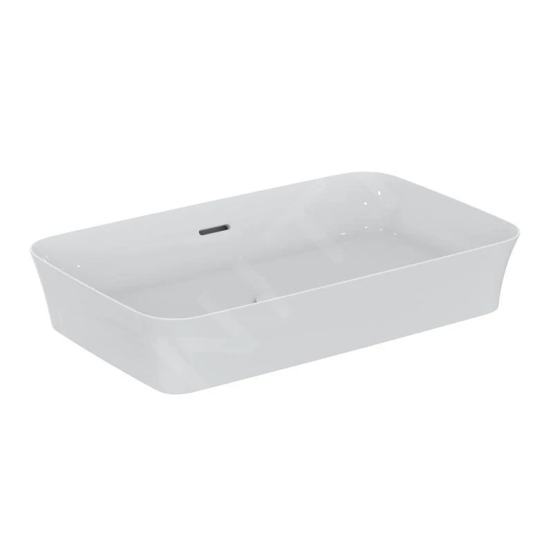 Ideal Standard Ipalyss - Opbouwwastafel, 650x400 Mm, Met Overloop, Ideal Plus, Wit E1887MA 1 Ideal Standard Ipalyss - Opbouwwastafel, 650x400 Mm, Met Overloop, Ideal Plus, Wit E1887MA