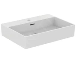 Ideal Standard Extra - Wastafel 600x450 Mm, Met Overloop, Met Kraangat, Wit T372701