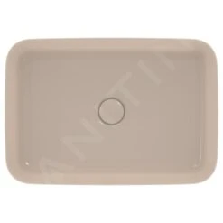 Ideal Standard Ipalyss - Opbouw Wastafel, 550x380 Mm, Zonder Overloop, Mink E2076V8 -Ideal Standard Verkoopwinkel 4f07074f076c0033dacec9d1