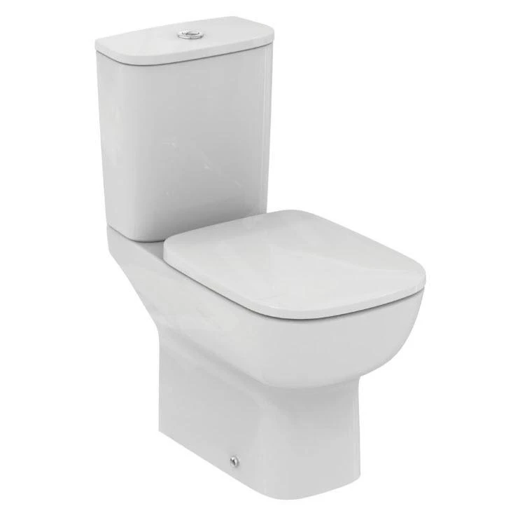 Ideal Standard Esedra - Duoblok Pot, Variabel Afvoer, Wit T283401 3 Ideal Standard Esedra - Duoblok Pot, Variabel Afvoer, Wit T283401 - Afbeelding 3