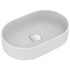 Ideal Standard Strada II - Wastafel Zonder Overloop 600x400 Mm, Met Ideal Plus, Wit T2981MA