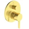 Ideal Standard Joy - Inbouw Mengkraan, Voor 2 Functies, Brushed Gold A7383A2