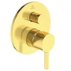 Ideal Standard Joy - Inbouw Mengkraan, Voor 2 Functies, Brushed Gold A7383A2