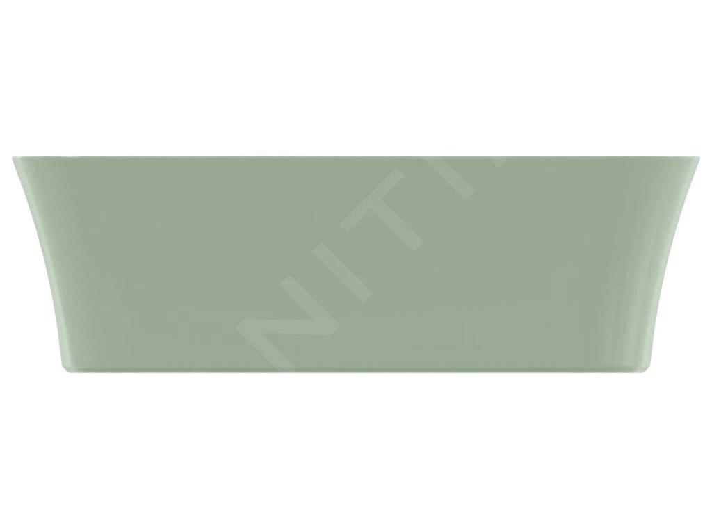 Ideal Standard Ipalyss - Opbouw Wastafel, 550x380 Mm, Zonder Overloop, Sage E2076X9 3 Ideal Standard Ipalyss - Opbouw Wastafel, 550x380 Mm, Zonder Overloop, Sage E2076X9 - Afbeelding 3