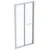 Ideal Standard Connect 2 - Vouwdeur 800 Mm, Silver Bright/helder Glas K9285EO