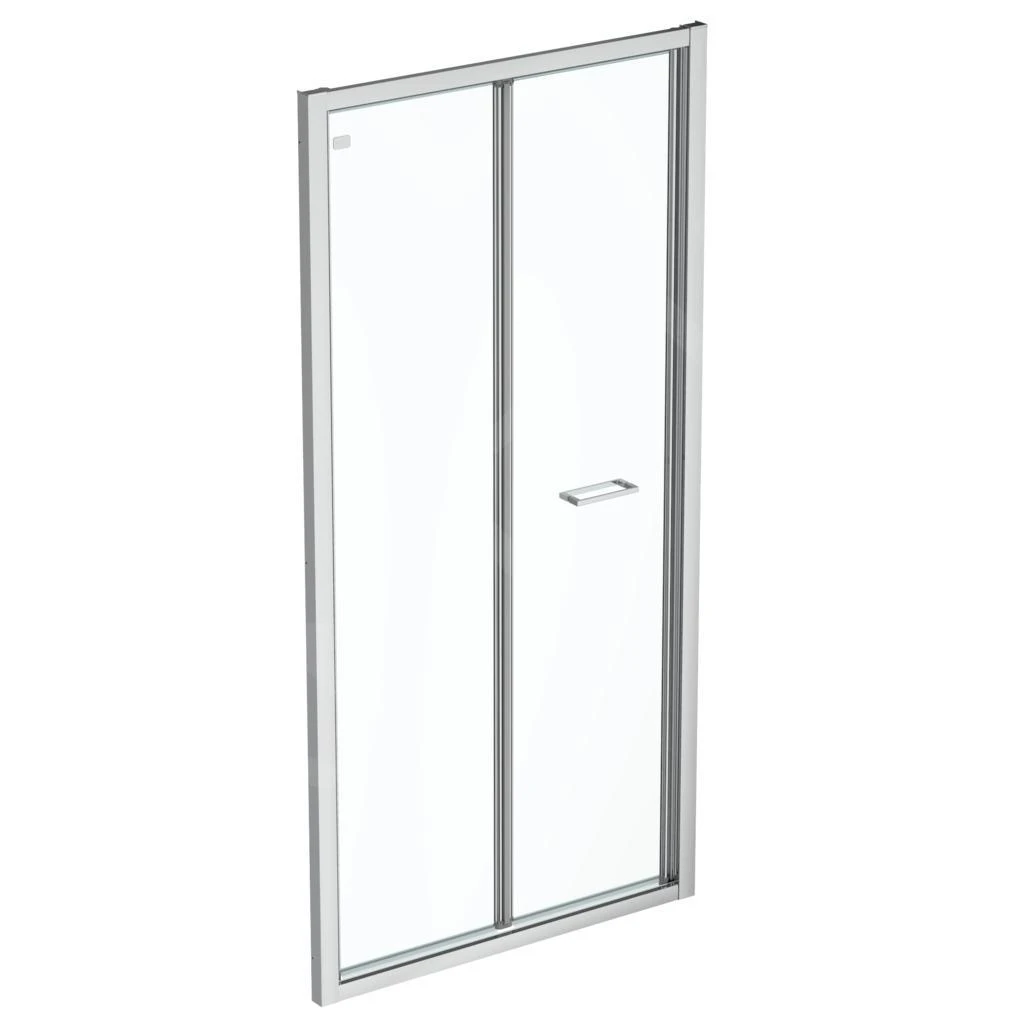 Ideal Standard Connect 2 - Vouwdeur 900 Mm, Silver Bright/helder Glas K9287EO 1 Ideal Standard Connect 2 - Vouwdeur 900 Mm, Silver Bright/helder Glas K9287EO