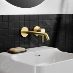 Ideal Standard Joy - Inbouw Wastafelkraan, Uitloop 180 Mm, 2-gats, Brushed Gold A7378A2 6 Ideal Standard Joy - Inbouw Wastafelkraan, Uitloop 180 Mm, 2-gats, Brushed Gold A7378A2 -Ideal Standard Verkoopwinkel 5295dbf87edb09ee1bfa55ee