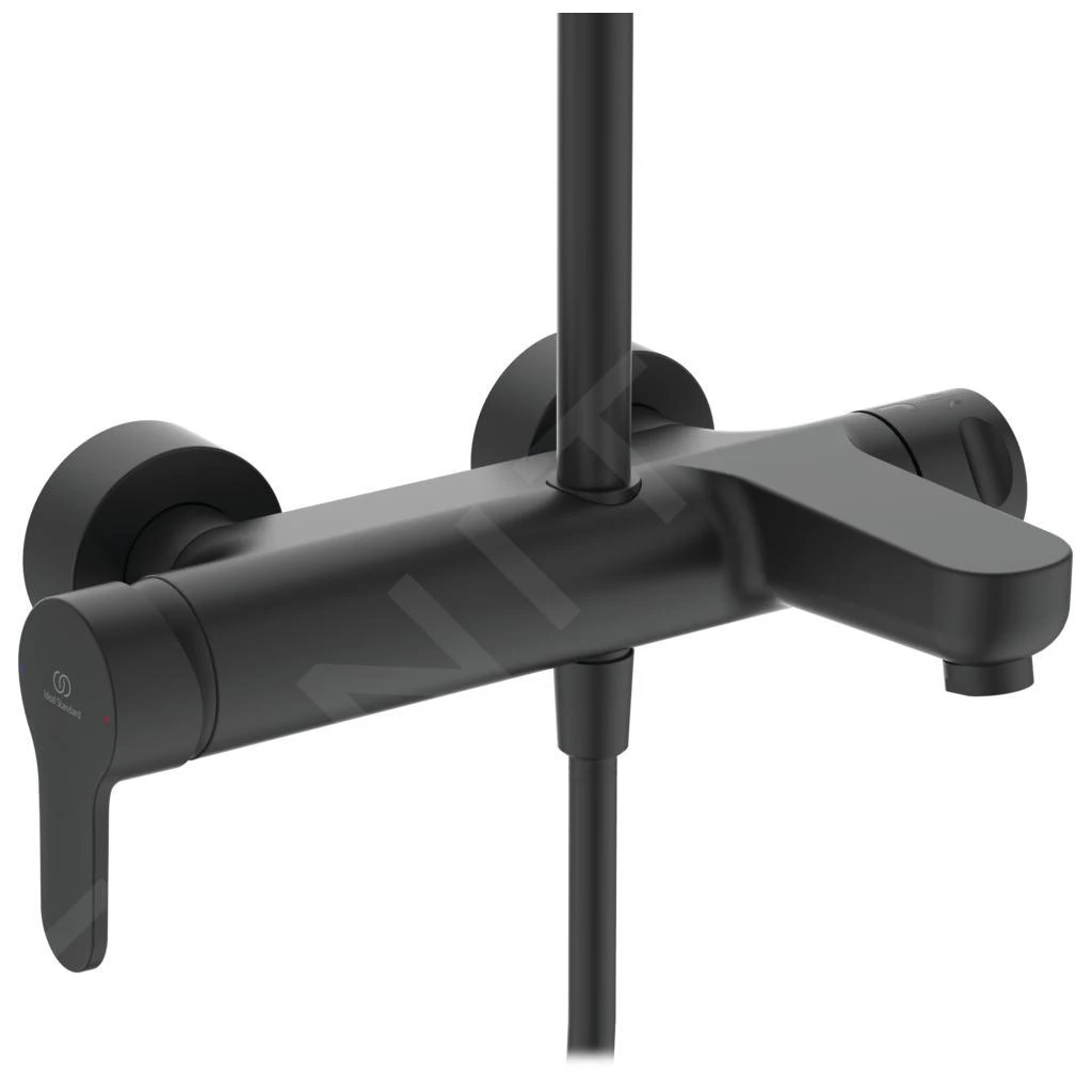 Ideal Standard Cerafine O - Doucheset Incl. Badkraan, 200 Mm, 1-jet, Zwart BC525XG 5 Ideal Standard Cerafine O - Doucheset Incl. Badkraan, 200 Mm, 1-jet, Zwart BC525XG - Afbeelding 5