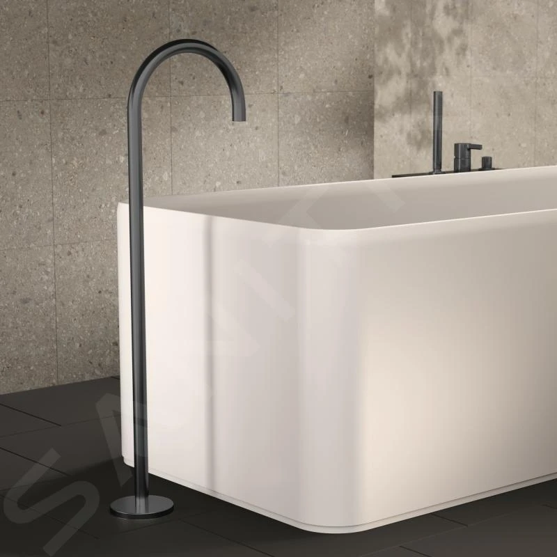Ideal Standard Joy - Vrijstaande Baduitloop Met Inbouwdeel, Magnetic Grey A7387A5 3 Ideal Standard Joy - Vrijstaande Baduitloop Met Inbouwdeel, Magnetic Grey A7387A5 - Afbeelding 3