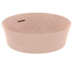 Ideal Standard Ipalyss - Opbouw Wastafel, Diameter 400 Mm, Met Overloop, Nude E1413V7