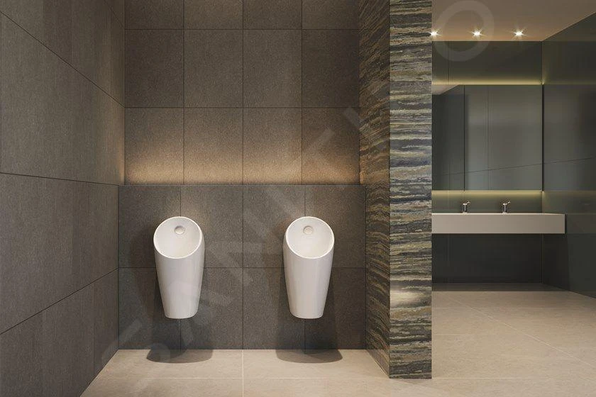 Ideal Standard Sphero - Urinoir, Met Achteraansluiting, Rimless, Wit E183201 4 Ideal Standard Sphero - Urinoir, Met Achteraansluiting, Rimless, Wit E183201 - Afbeelding 4