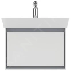 Ideal Standard Connect Air - Wastafel Cube 650x460x160 Mm, Met Overloop, Kraangat, Met Ideal Plus, Wit E0297MA -Ideal Standard Verkoopwinkel 5c901b5c0c5bace8d9574de8