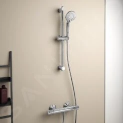 Ideal Standard CeraTherm - T25 Doucheset Met Thermostaat, 3-jets, Chroom A7203AA -Ideal Standard Verkoopwinkel 5dd08fe4a4fbc106762eea27