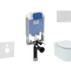Ideal Standard ProSys - Toiletset- Inbouwreservoir, Closet, WC-zitting Connect Air, Oleas M1 Bedieningsplaat, Aquablade, SoftClose, Chroom ProSys80M SP96