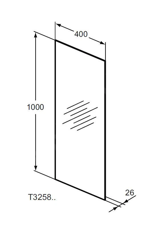 Ideal Standard Mirror&Light - Spiegel 400x1000 Mm Met LED Sfeerverlichting T3258BH 2 Ideal Standard Mirror&Light - Spiegel 400x1000 Mm Met LED Sfeerverlichting T3258BH - Afbeelding 2